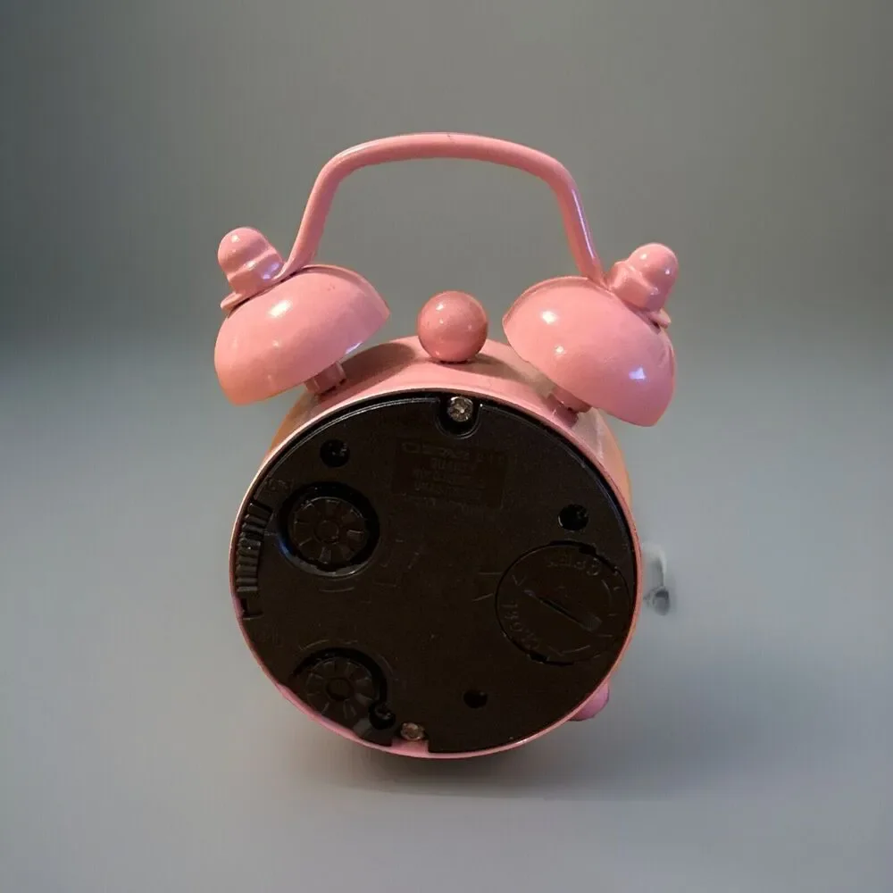 Miniature Pink Alarm Clock Great Smoky Mtns For Repair Only